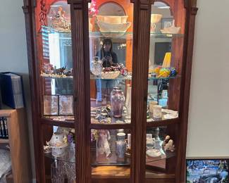 China and curio cabinets