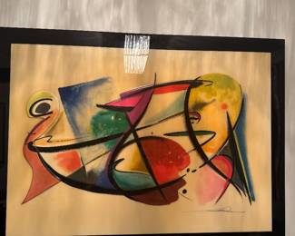 $100 large heavy picture