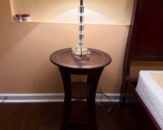 $80 Nighstand and Lamp