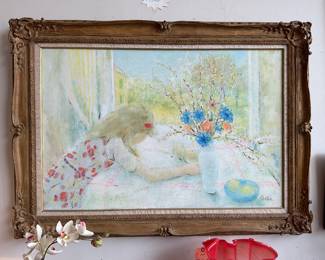 Polter signed oil on canvas (31” x 44”) $1275 + tax