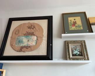 Hoi Lebedang mixed media work (44” x 44”) $425 + tax