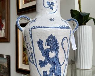 Vintage Andrew Torrent Valenet vase Spain (13.5” tall) $170 + tax