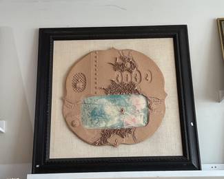 Hoi Lebedang mixed media work (44” x 44”) $425 + tax