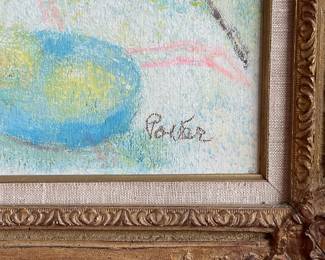 Polter signed oil on canvas (31” x 44”) $1275 + tax
