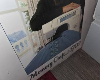 Janome Memory Craft 5700 sewing machine