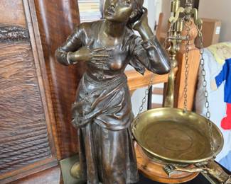 Dumaige French Bronze sculpture