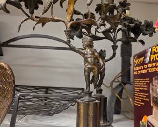 French Bronze candelabra