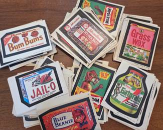 Wacky Packages trading cards - 0ver 100