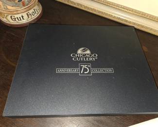 Chicago Cutlery 75th anniversary collection of steak knives