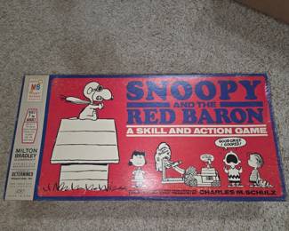 Vintage Snoopy & The Red Baron game
