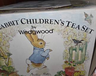 Wedgewood Rabbit Tea Set
