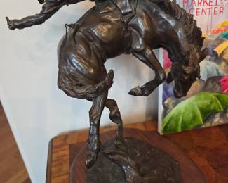 Remington Bronze 'Bronco Buster'