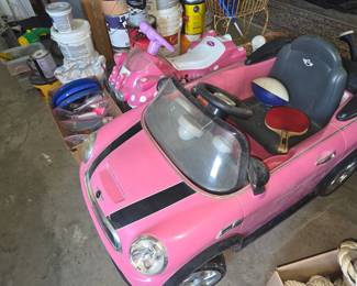 Child's electric Mini Cooper