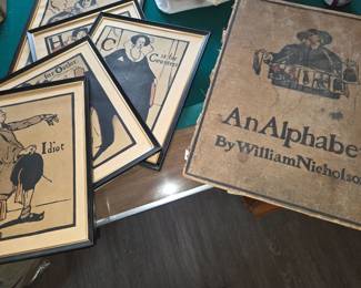 An Alphabet by William Nicholson - Book & all pics