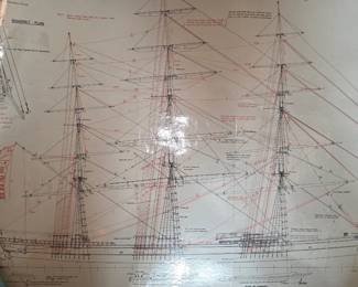 Building plans for a sail boat