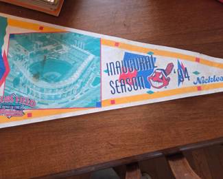 Wrigley Field innagural season pennant