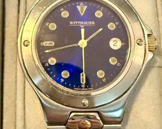 Wittnauer JV8242 Blue Dial Quartz watch 