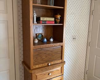 set of two tall cabinets great storage