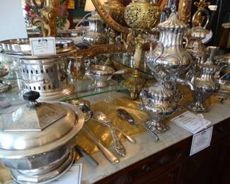 More Vintage Silver Plate w/ 3 ps 1853 Set by Reed & Barton (their 1st Patent)