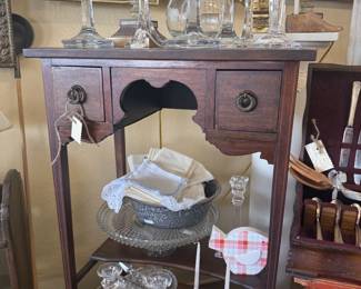 antique vintage console table 