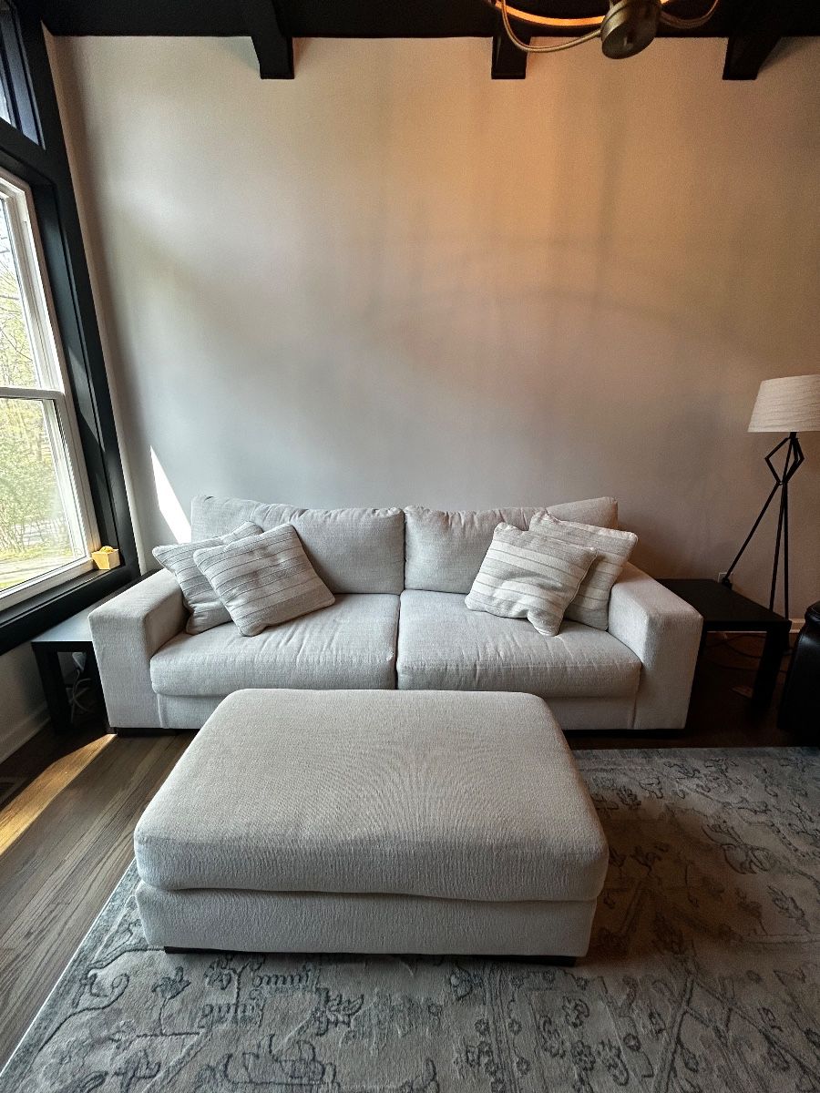 Sofa and ottoman - Georgia Furniture Mart