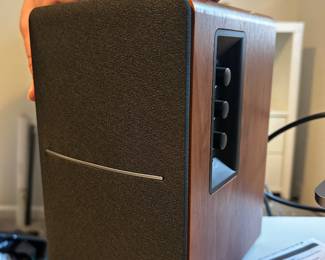 Pair of Edifier speakers