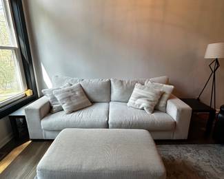 Sofa and ottoman - Georgia Furniture Mart 