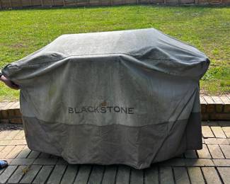 Blackstone Grill with cover