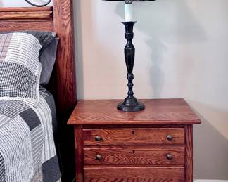 Lexington Nightstand and Table Lamp