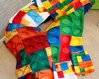 Lego Duvet Cover, Curtains, Pillow Cases and Décor 