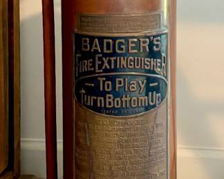 Antique Fire Extinguisher 