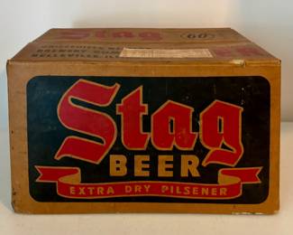 Vintage Stag Beer Crate / Box