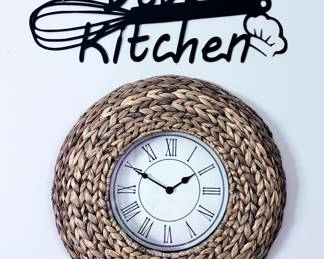 Nautical Clock and Debbie’s Kitchen Sign