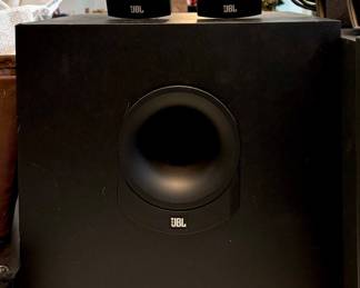 4 JBL Speakers and Subwoofer