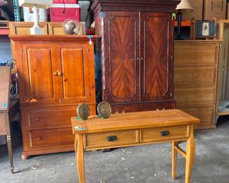 Antique wood furniture 