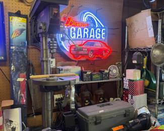 Central machinery bench drill press, Dream Garage Chevelle Neon Sign, the kite factory viper, 
