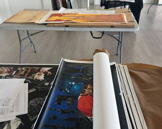 VARIOUS LE LITHOGRAPHS & SERIGRAPHS