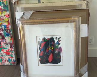 VARIOUS LE LITHOGRAPHS & SERIGRAPHS