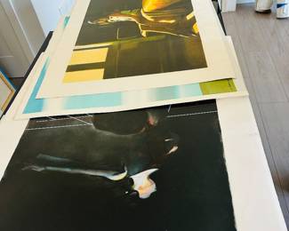 VARIOUS LE LITHOGRAPHS & SERIGRAPHS