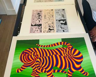 VARIOUS LE LITHOGRAPHS & SERIGRAPHS