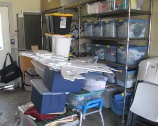 garage is packed ???