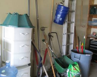 garage is packed