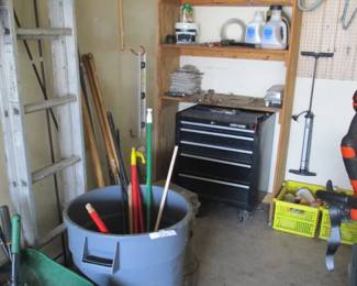 garage is packed