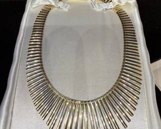 Gilt Sterling Necklace