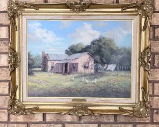 "Grandmas on Sunday" Painting by Becky Anthony