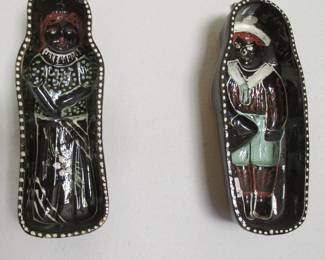 Vtg French Yelloware Pottery Molds