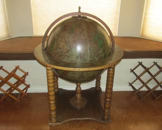 Italian Globe Bar Purchased 1970 in Germany