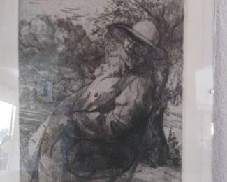 Monet "2nd State" Modern Etching 82/140