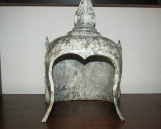 Neolithic Helmet Reproduction (8.5" wide x 7" deep x 14" high)