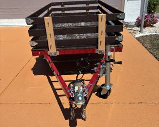 4x8 1720 pay load, 5 lug wheels, used one time.